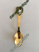 A. Michelsen 1981 Juleske Forgyldt Sterling Sølv med emalje