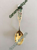 A. Michelsen 1955 Juleske Forgyldt Sterling Sølv med Emalje