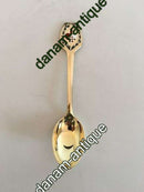 A. Michelsen 1951 Juleske Forgyldt Sterling Sølv med Emalje.