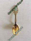 A. Michelsen 1930 Juleske Forgyldt sterling sølv med emalje