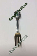 A. Michelsen 1930 Julegaffel Forgyldt sterling sølv med emalje.