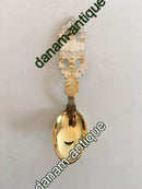 A. Michelsen 1926 Juleske Forgyldt Sterling Sølv.