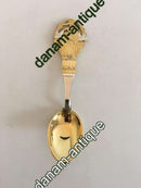 A. Michelsen Christmas Spoon 1924 Gilded Sterling Silver