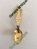 A. Michelsen 1923 Juleske Forgyldt Sterling Sølv