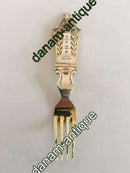 A. Michelsen Julegaffel 1923 Forgyldt Sterling Sølv