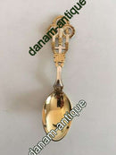 A. Michelsen Juleske 1917 Forgyldt Sterling Sølv