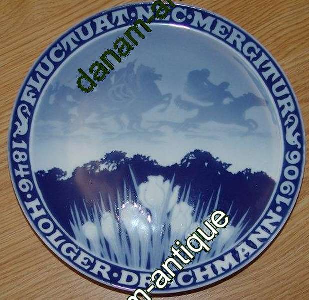 Porsgrund Mindeplatte Holger Drachmann 1846-1906