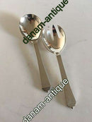 Georg Jensen Sterling Silver ピラミッド型サラダカトラリー