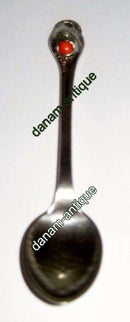 Evald Nielsen Silver Spoon with Stones（エバルトニールセン シルバースプーン ウィズ ストーン