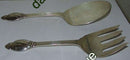 Evald Nielsen No 6 Silver Fish Servingset