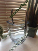 A. Dragsted Sterling Silver and Stromberg Hytten Glass Icebucket