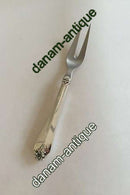 Meat Fork with silver Handle. Pattern looks like Diana.