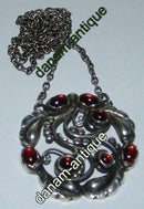 Georg Jensen Sterling Silver ペンダント アンバー No 159