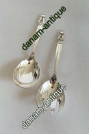 Georg Jensen Sterling Sølv 'Konge' Salat Sæt