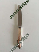 Georg Jensen Sterling Silber Kugel-Essmesser mit gezahnter Klinge