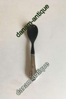 Georg Jensen Lily of the Valley Silver 830S Salad Spoon with Horn.