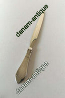 Georg Jensen Sterling Sølv Antik Brevkniv med Stålblad No 304