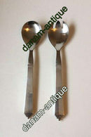 Georg Jensen Sterling Silver Pyramid Salad Set No 132