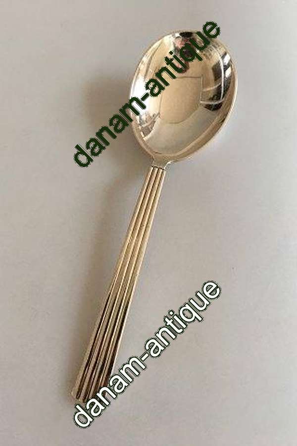 Georg Jensen Sterling Sølv 'Bernadotte' Serveringsske No 115