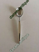 Georg Jensen Sterling Silver Cypress Serving Spoon with Steel 部品番号 102