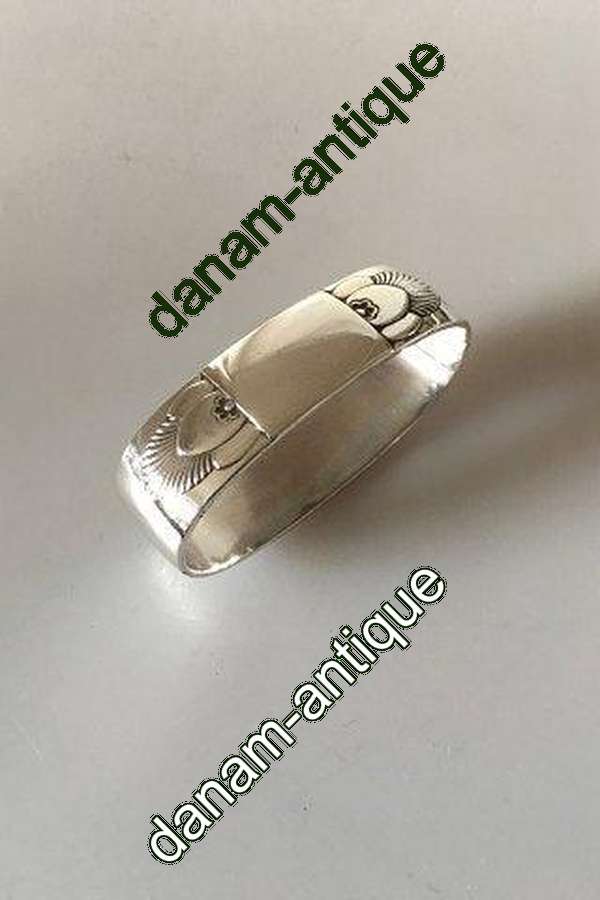 Georg Jensen Sterling Silver Cactus Napkin Ring No 81A