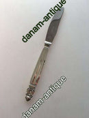 Georg Jensen Sterling Sølv 'Konge' Frokostkniv, Lang Skaft No 024