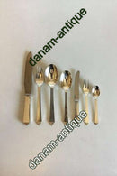 ジョージ ジェンセン スターリングシルバー ピラミッド型カトラリーセット 12人用84個