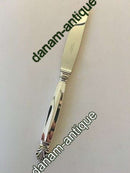 Georg Jensen Sterling Silber 'Queen' Essensmesser mit langem Griff Nr. 014