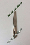 Georg Jensen Sterling Sølv Pinje Spisekniv med kort håndtag No 013