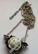 Royal Copenhagen Porcelain and Sterling Silver pendent