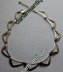 N.E. From Sterling Silber Halskette