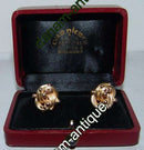 Evald Nielsen 14k Guld Øreskruer med original boks