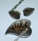 A.Bente B的Dragsted纯银珐琅首饰套装