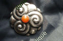Art Nouveau Brooch Danish 830 Silver
