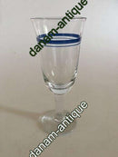 "Blåklokke" Ølglas fra Holmegaard