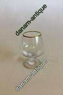 Lyngby Glasværk Måge Cognacglas u/slibning