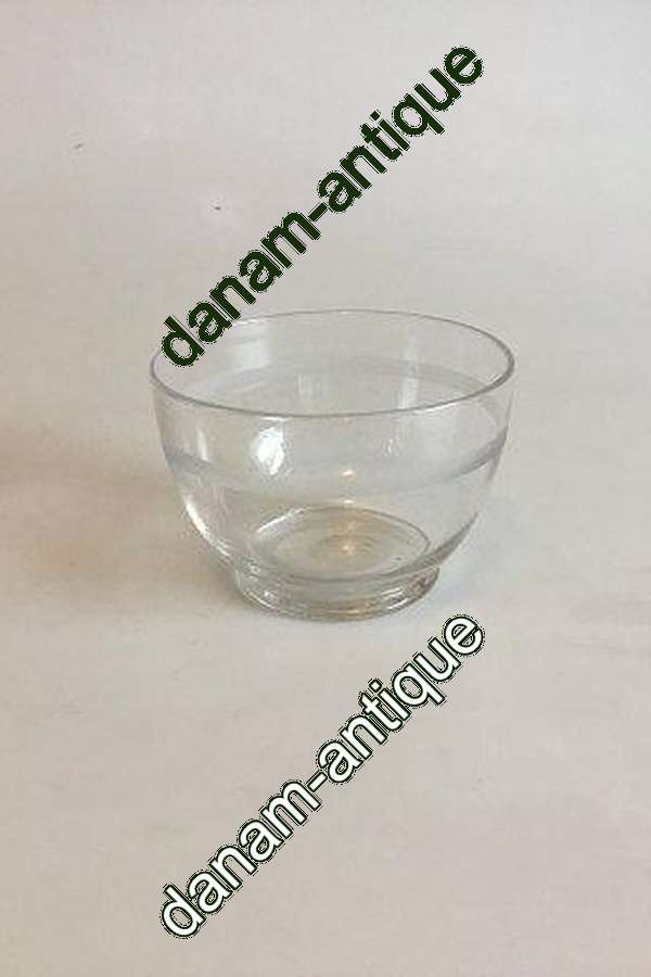 Little Clear Glass Bowl with engraved band