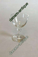 Holmegaard Kronborg uden slibning Hvidvinsglas