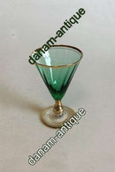 Ida Hvidvinsglas, Grønt med optiske striber og guld