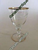 Lyngby Seagull Claret Glass from Lyngby Glassworks