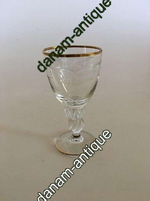 Lyngby Seagull Snapsグラス（Lyngby Glassworks製