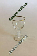 Lyngby Glashütte Måge Portwinsglas u/slibning