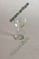 Holmegaard Kronborg ohne Schleifen Snapseglass