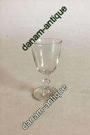 Holmegaard Dansk glas Berlinois Hedvinsglas