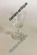 Holmegaard Christian VIII Hedvinsglas - 11 cm