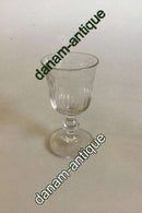 Vinglas med Klokkeformet cuppa og vinløv