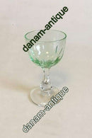 Holmegaard Derby Weißweinglas mit grüner Tasse