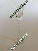 "Amager / Twist" Snaps, Hedvinsglas på Høj Silk. Kastrup Glasværk