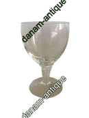 "Amager / Twist " Rødvinsglas. Kastrup Glasværk / Holmegaard