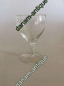 "Amager / Twist" Hvidvinsglas fra Kastrup Glasværk / Holmegaard